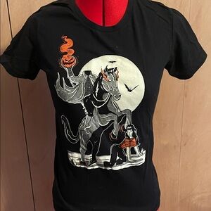 Poisoned doll Headless Horseman pinup shirt discontinued